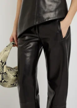 Miles leather trousers