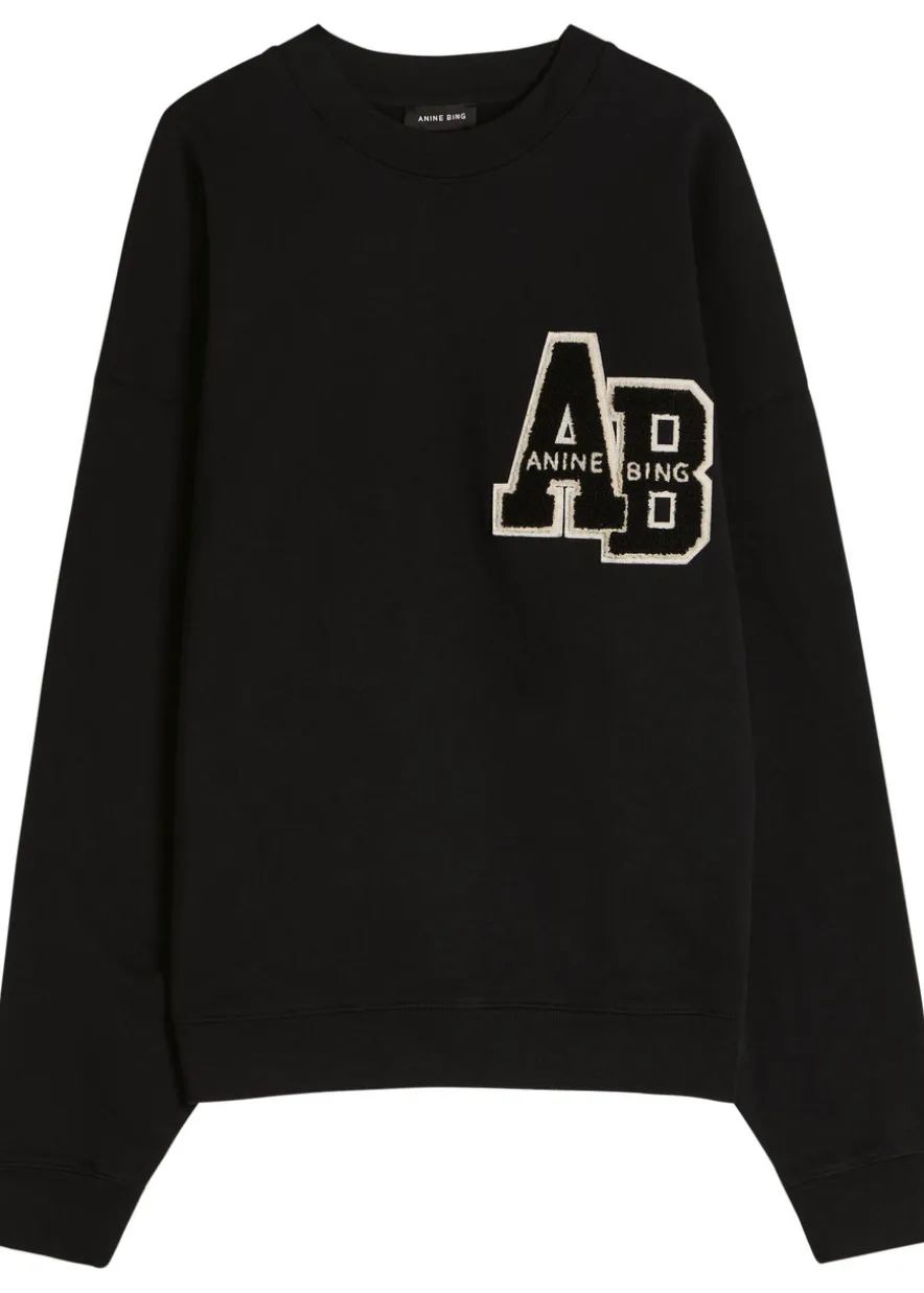 Miles Letterman cotton sweatshirt