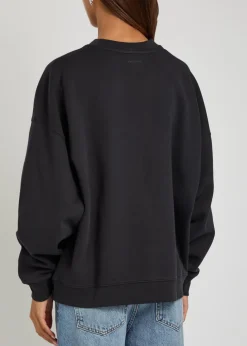 Miles logo-print cotton sweatshirt