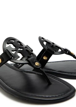 Miller logo leather thong sandals
