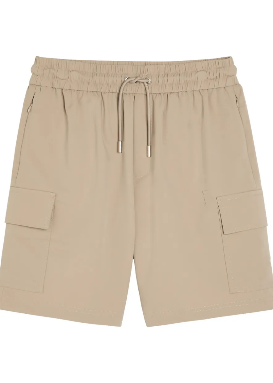 Milo stretch-jersey cargo shorts