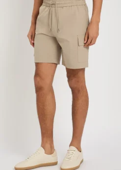 Milo stretch-jersey cargo shorts