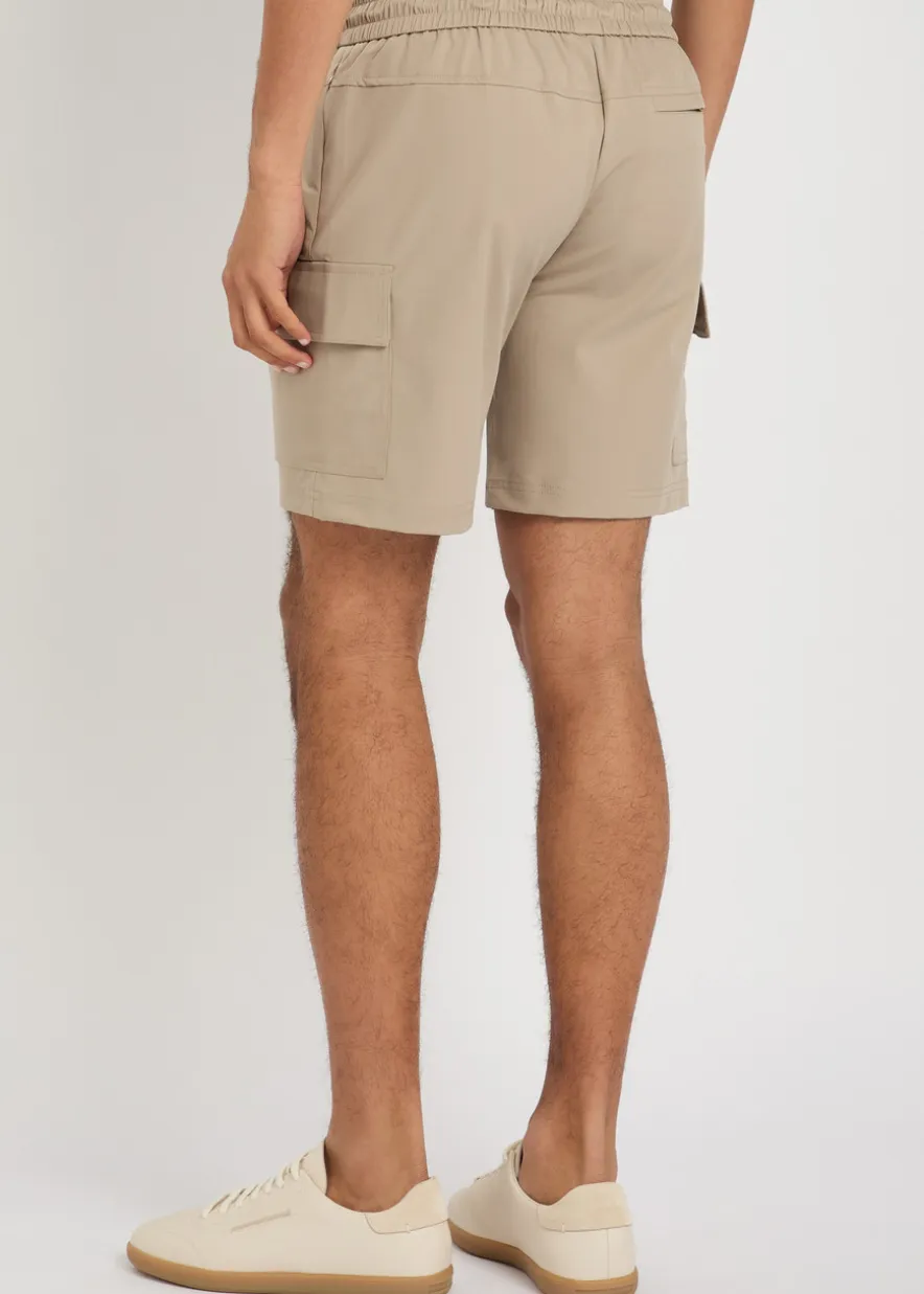 Milo stretch-jersey cargo shorts