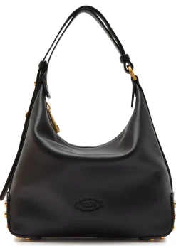 Mini leather top handle bag