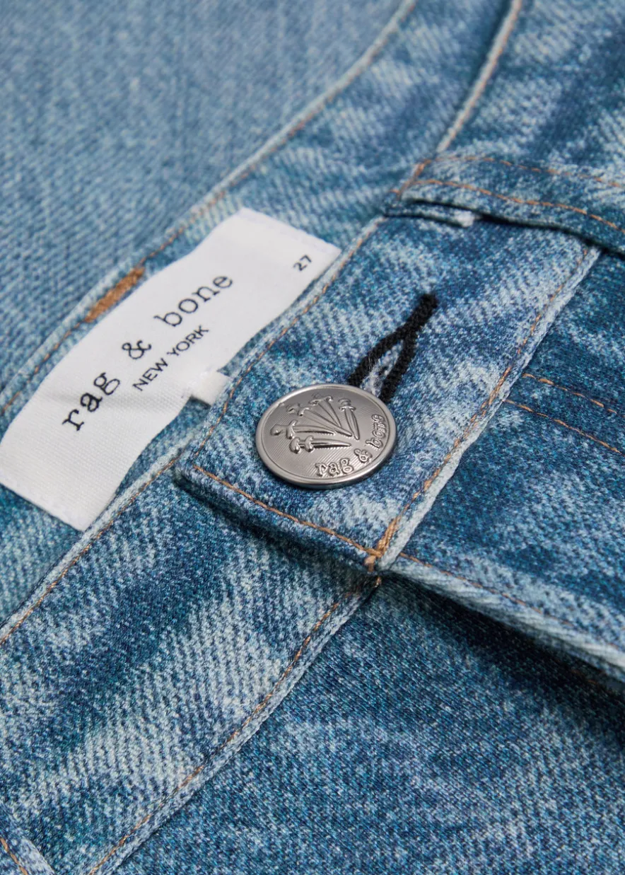 Miramar Sofie jeans-print terry trousers