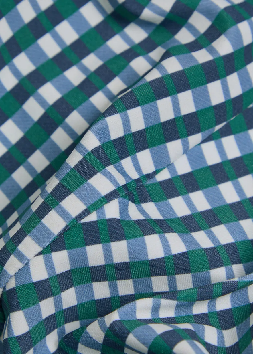 Missy gingham bikini top