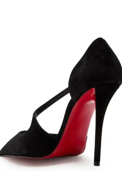 Miss Ziggyta 100 suede pumps