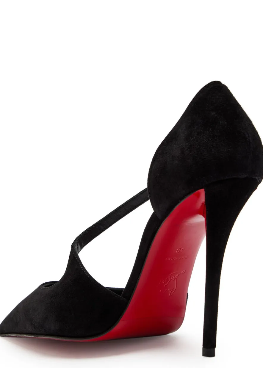Miss Ziggyta 100 suede pumps