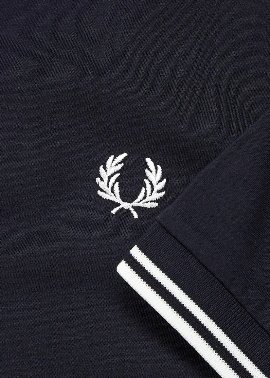 M1588 navy cotton T-shirt