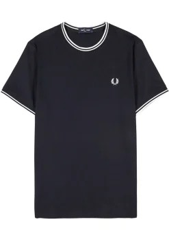 M1588 navy cotton T-shirt