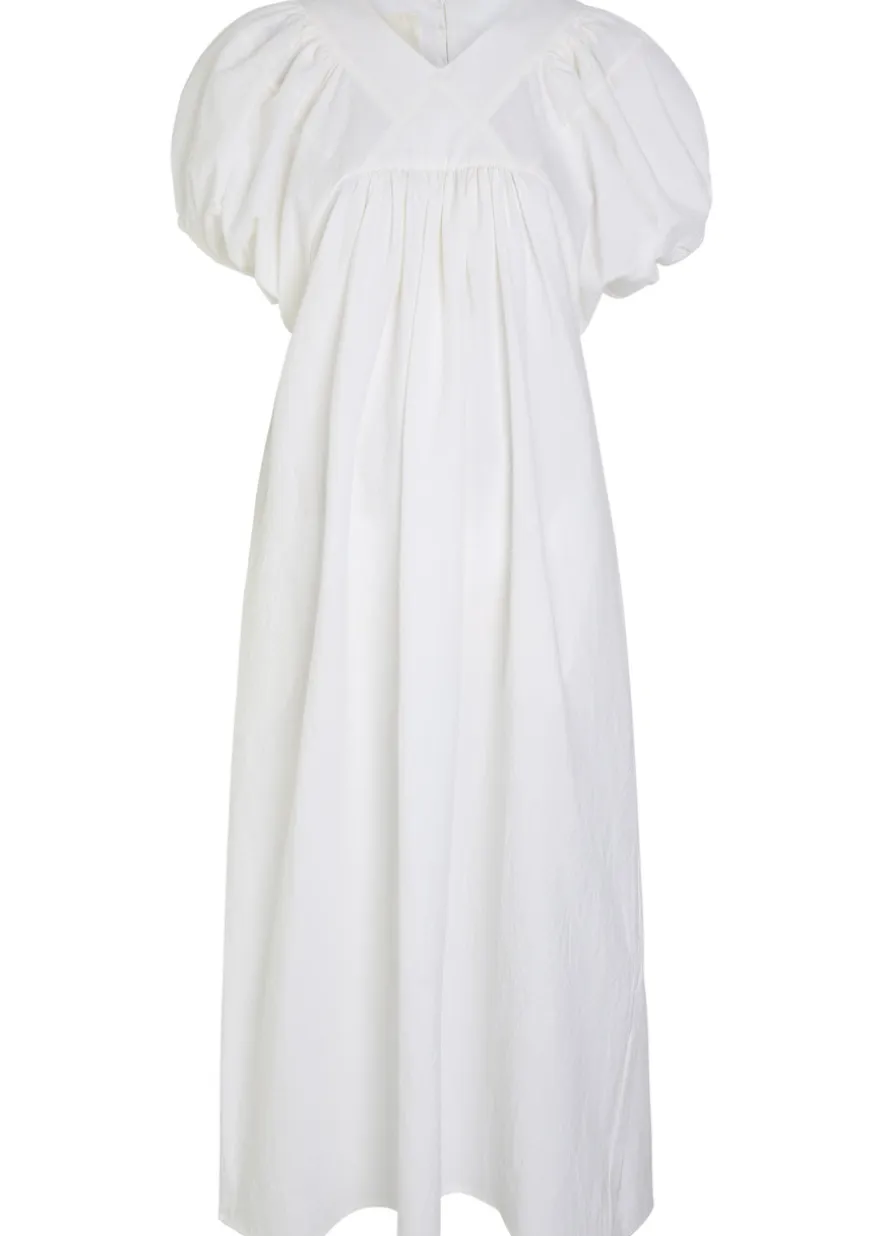 Mo crinkled cotton maxi dress