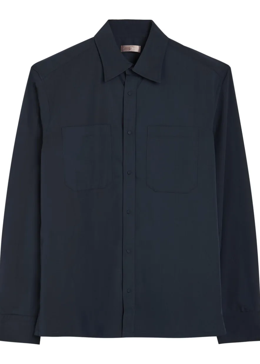 Modal-blend shirt