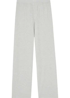 Modal-blend wide-leg trousers