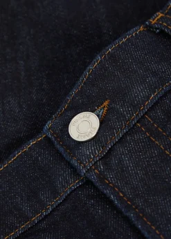 Modern straight-leg jeans
