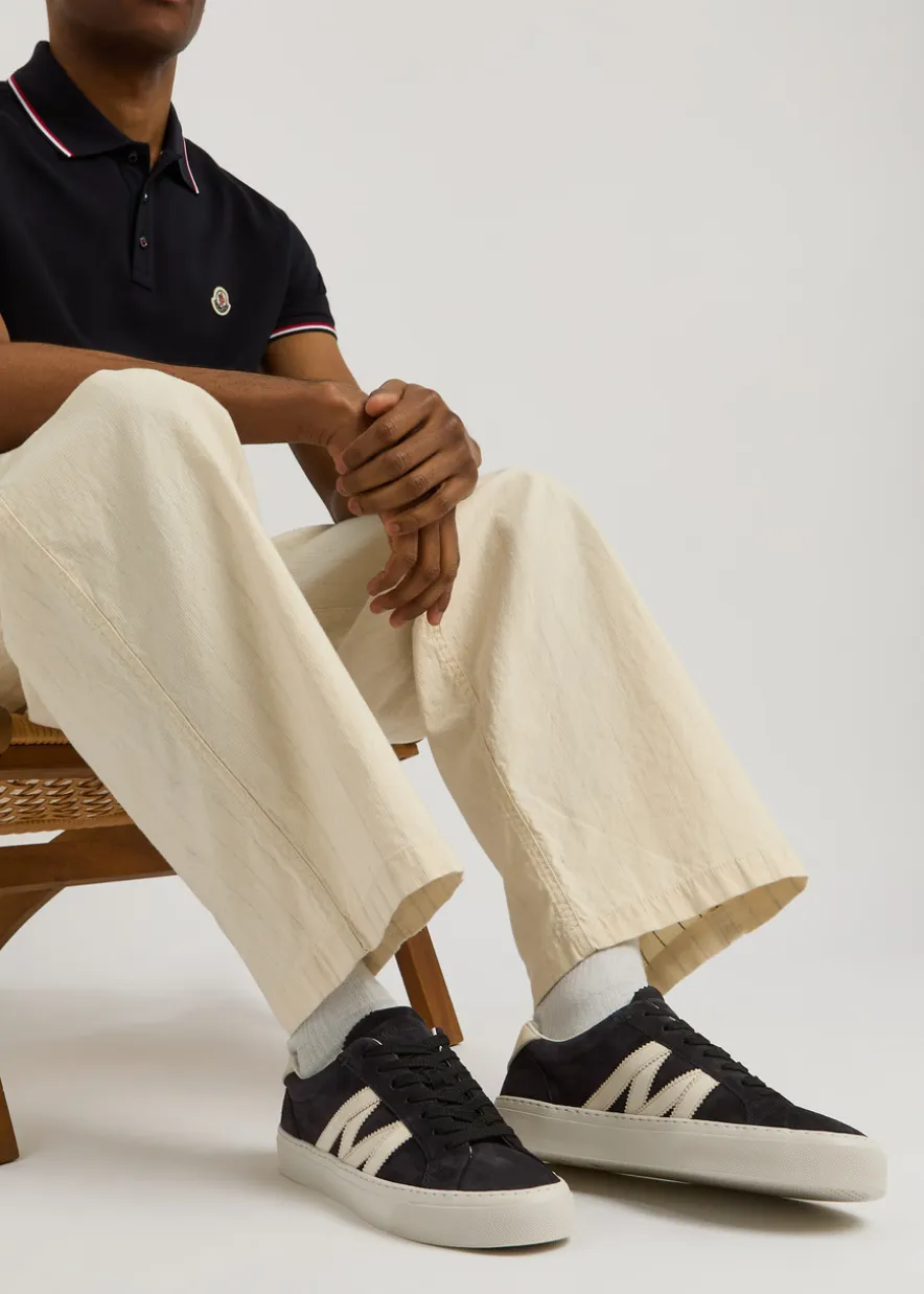 Monaco suede sneakers