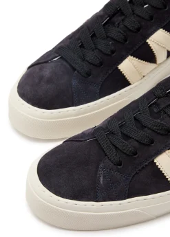 Monaco suede sneakers