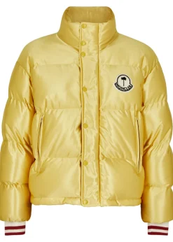 8 Moncler Palm Angels Keon quilted satin jacket