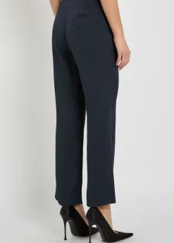 Morelia flared-leg woven trousers