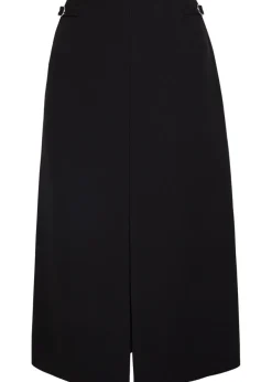 Morelos wool midi skirt