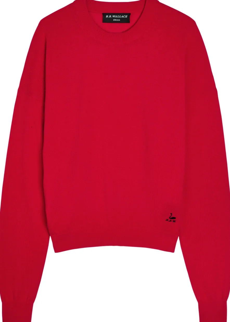 Morris wool and cashmere-blend jumper