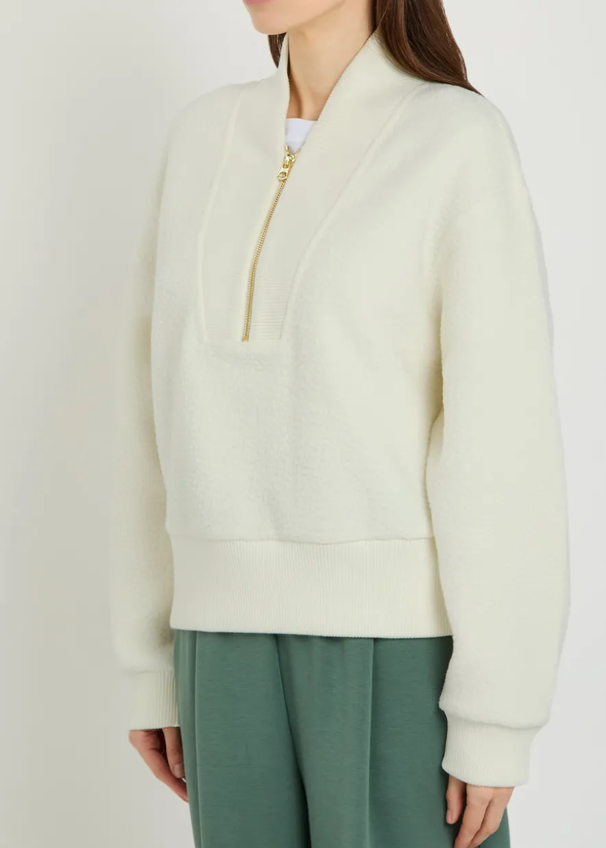 Mumford half-zip fleece sweatshirt