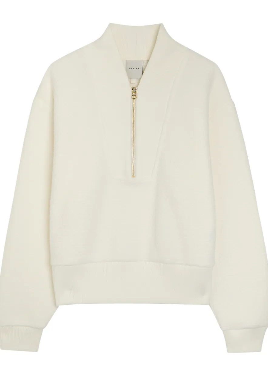 Mumford half-zip fleece sweatshirt