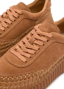Nama panelled suede sneakers