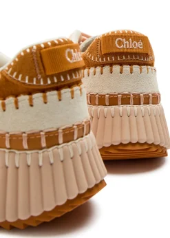 Nama panelled suede sneakers