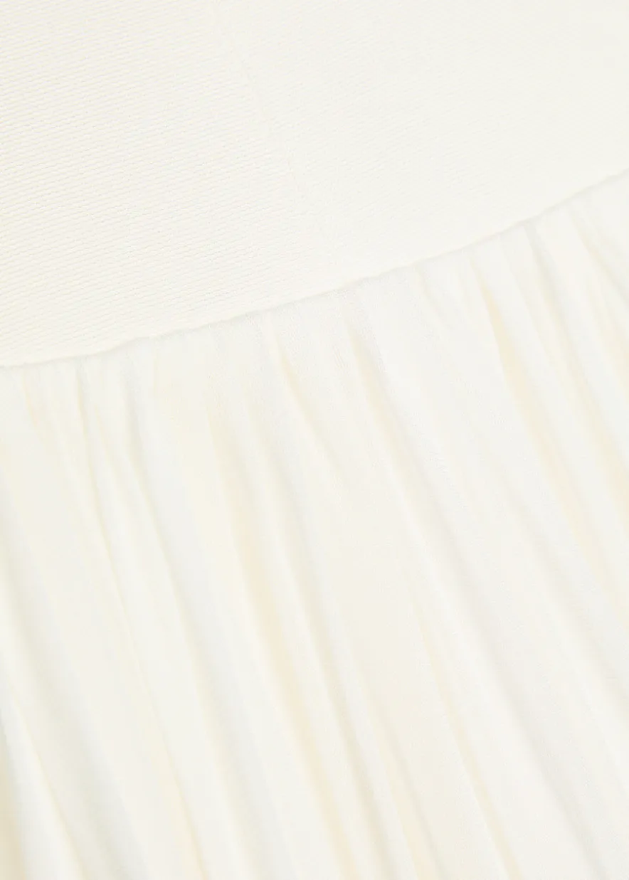 Nancie draped cape-effect jersey maxi dress