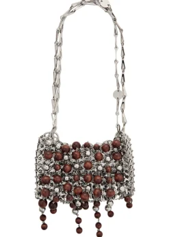 1969 Nano bead metal disc shoulder bag