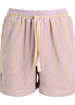 Naram striped terry shorts