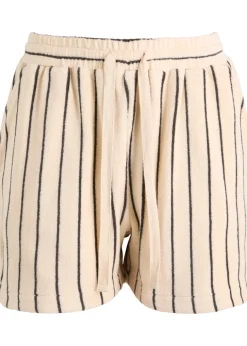 Naram striped terry shorts