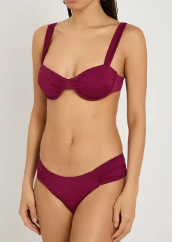 Naxos ruched bikini briefs