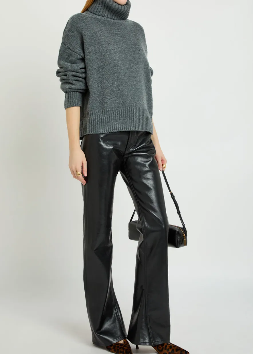 N°434 Crop Xtra roll-neck cashmere jumper