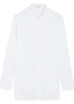 Nellie cotton-poplin blouse