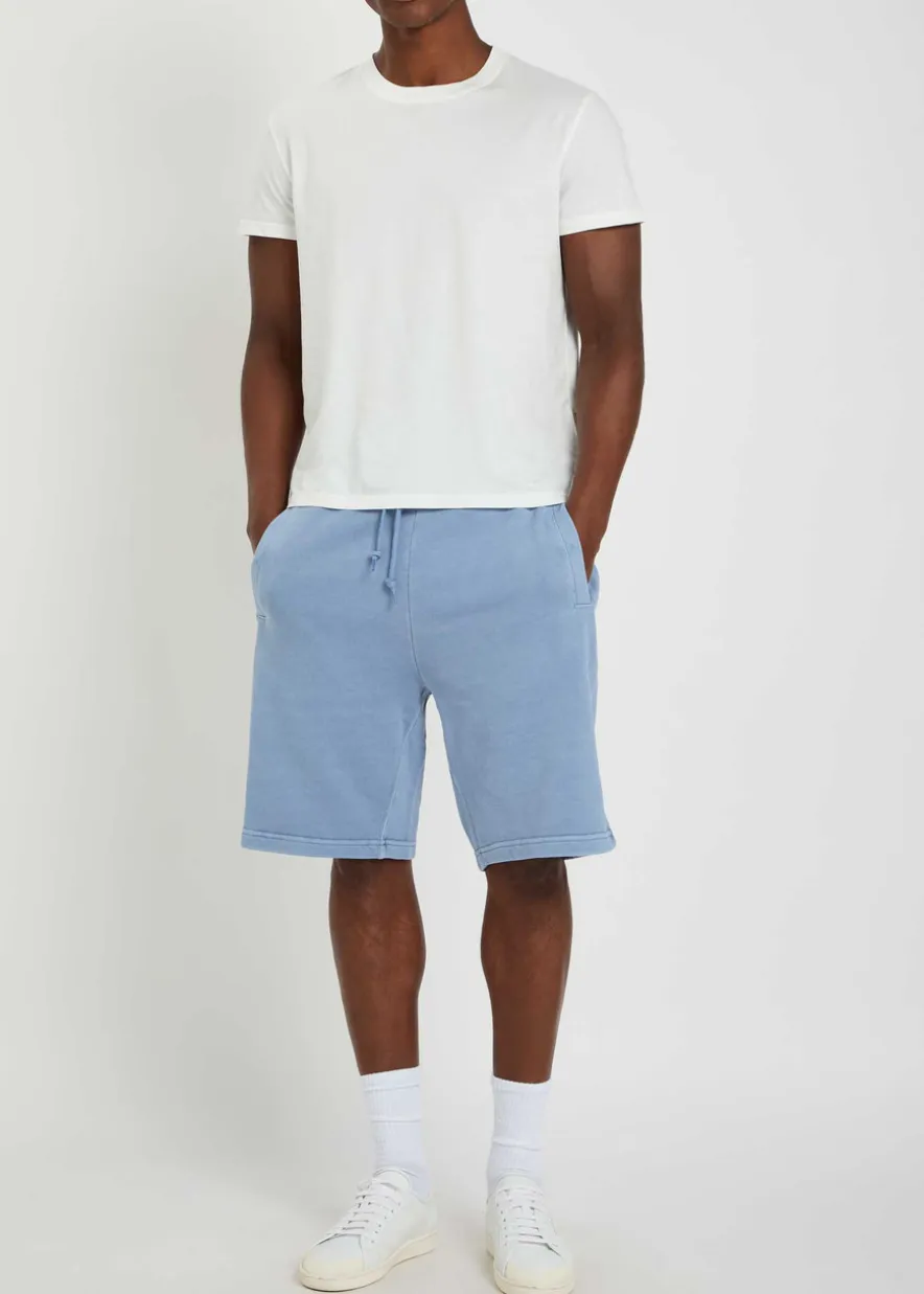 Nelson logo cotton shorts