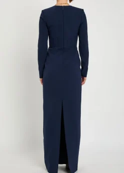 Nemy crepe maxi dress