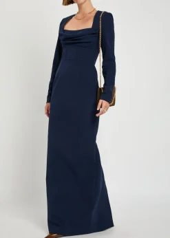 Nemy crepe maxi dress