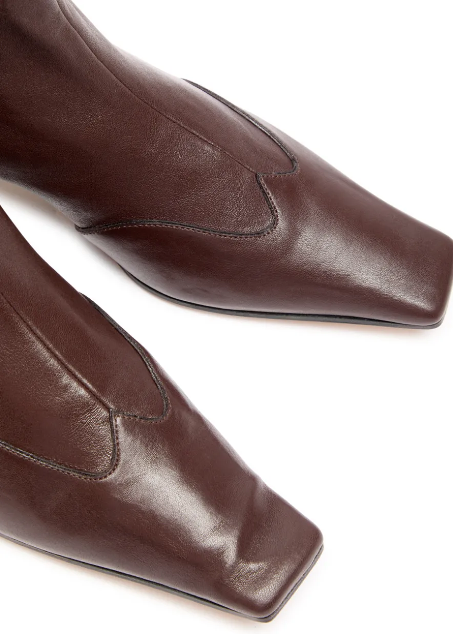 Nevada 40 leather ankle boots