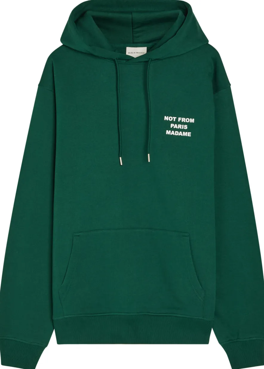 NFPM hooded cotton sweatshirt