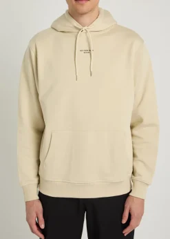 NFPM printed hooded cotton sweatshirt