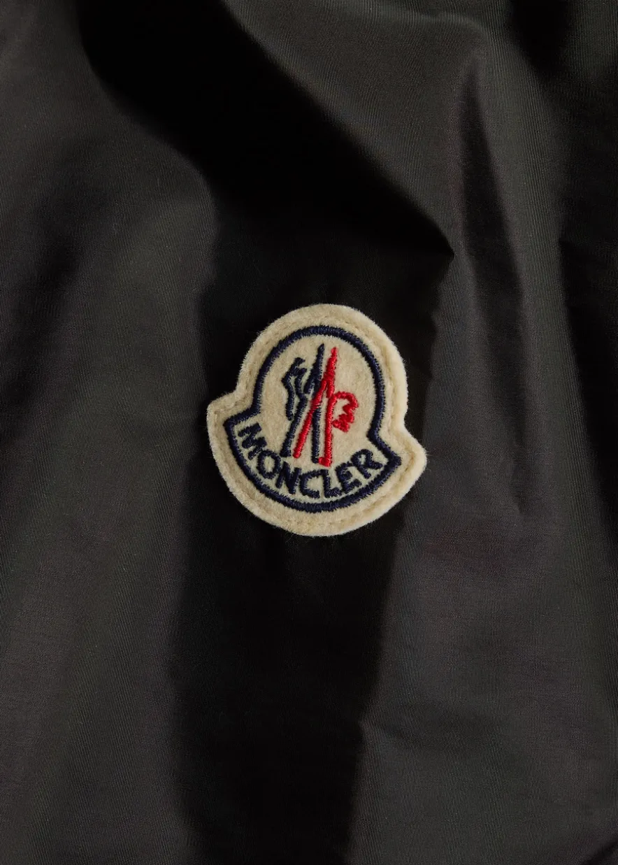 Nidge hooded nylon jacket