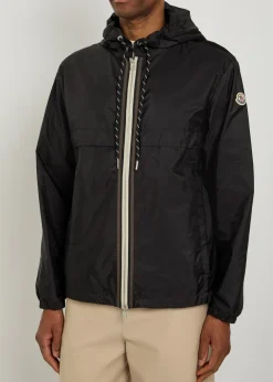 Nidge hooded nylon jacket