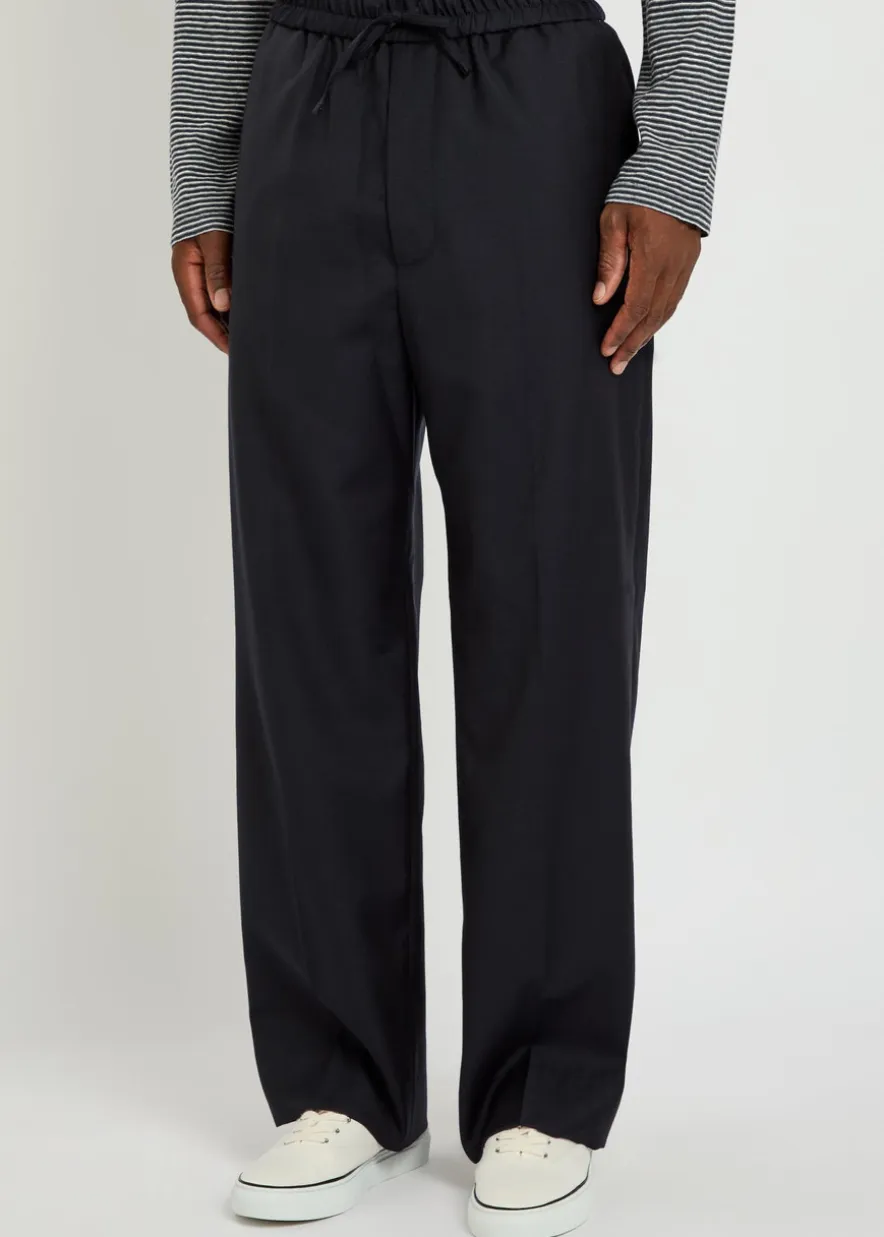 Nilson wool and cashmere-blend trousers
