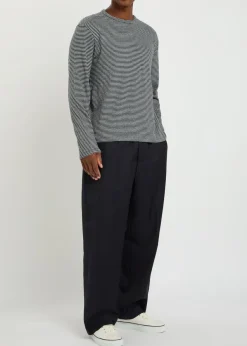 Nilson wool and cashmere-blend trousers