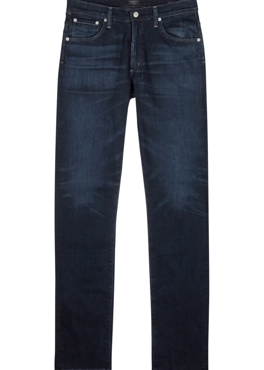 Noah indigo skinny jeans