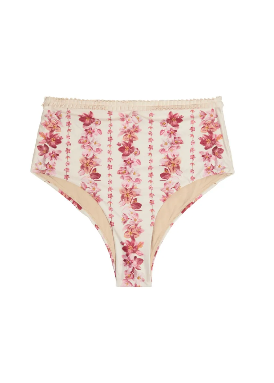 Nopal floral-print bikini briefs