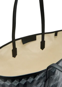 No.55 printed leather tote