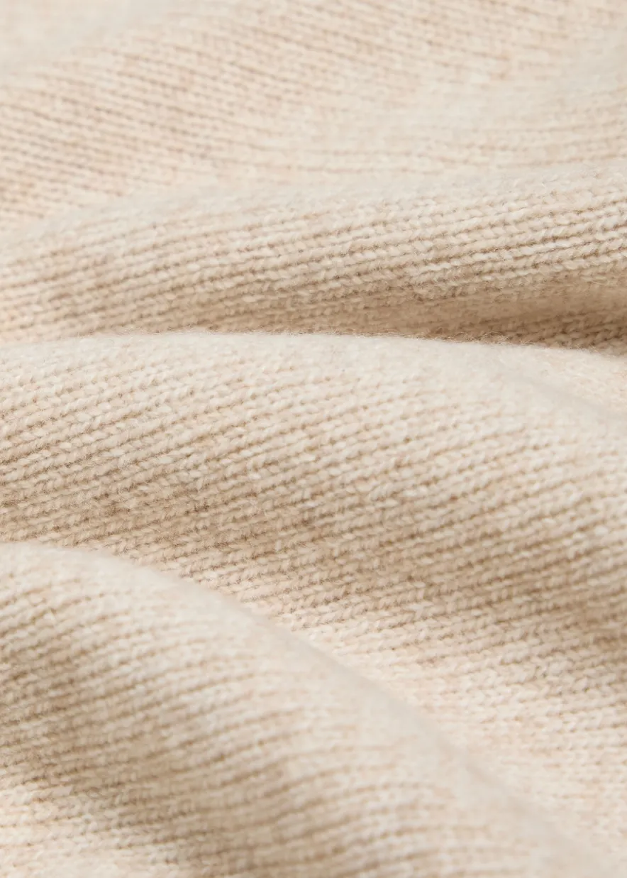 Norfolk cashmere and wool-blend jumper