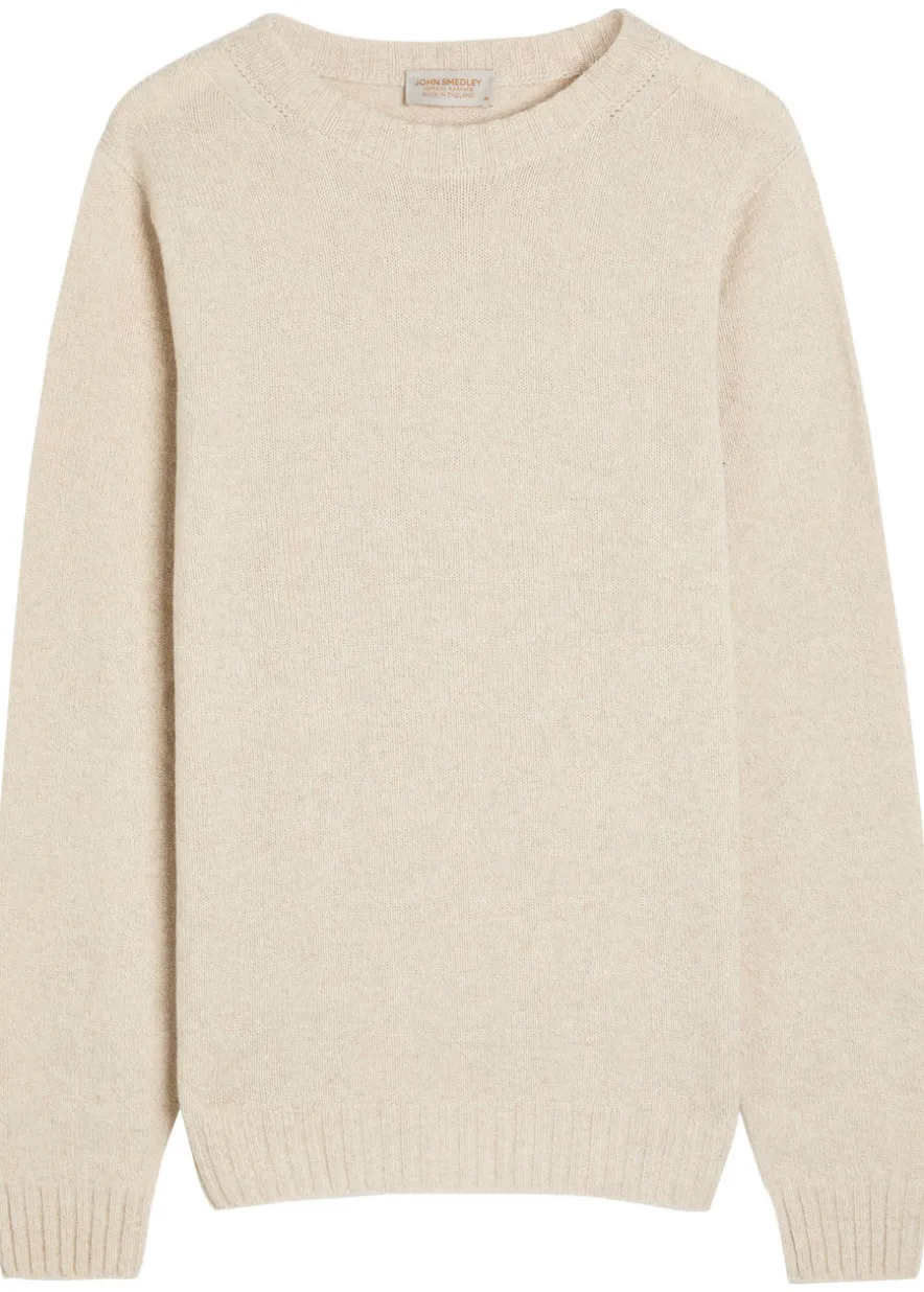 Norfolk cashmere and wool-blend jumper